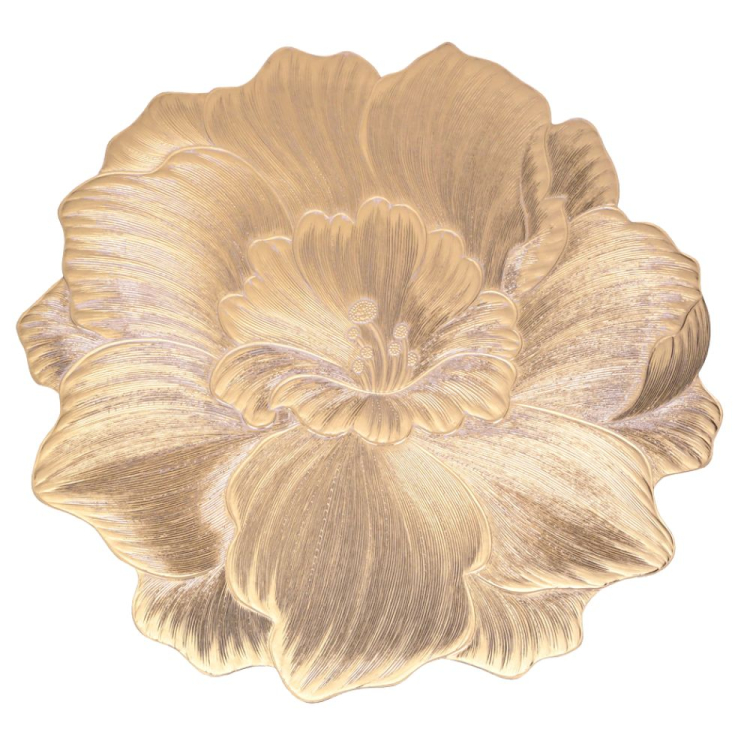 Mata dekoracyjna GLOSSY wzór 9 złota RAVI